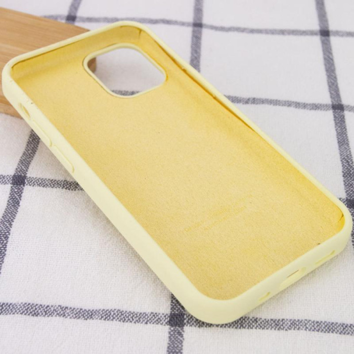 Чохол Silicone Case Full Protective (AA) для Apple iPhone 14 Plus Жовтий/Mellow Yellow  (ITS-L-00000055729_25)