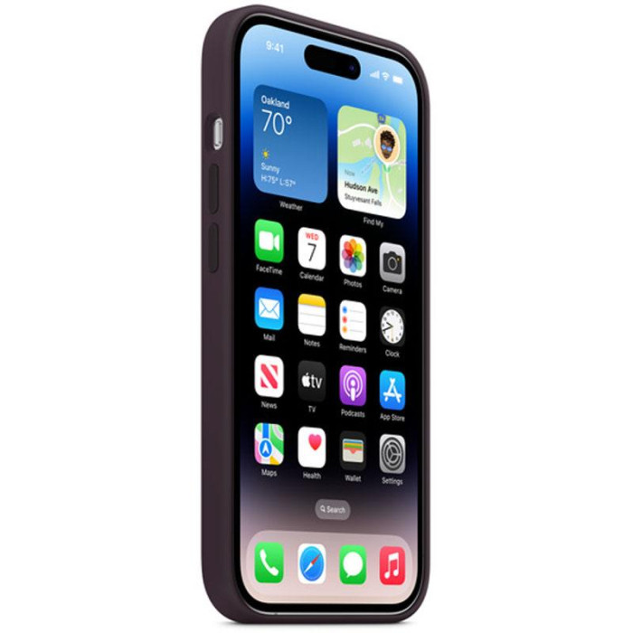 Чохол Silicone Case Full Protective (AA) для Apple iPhone 15 Plus Фіолетовий/Elderberry  (ITS-L-00000065418_102)