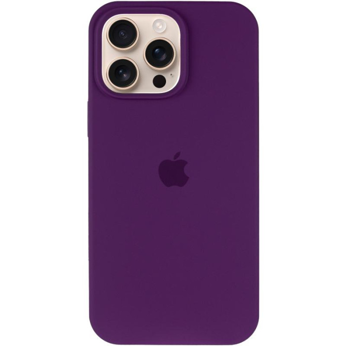 Чохол Silicone Case Full Protective (AA) для Apple iPhone 16 Pro Max (6.9') Фіолетовий/Amethyst