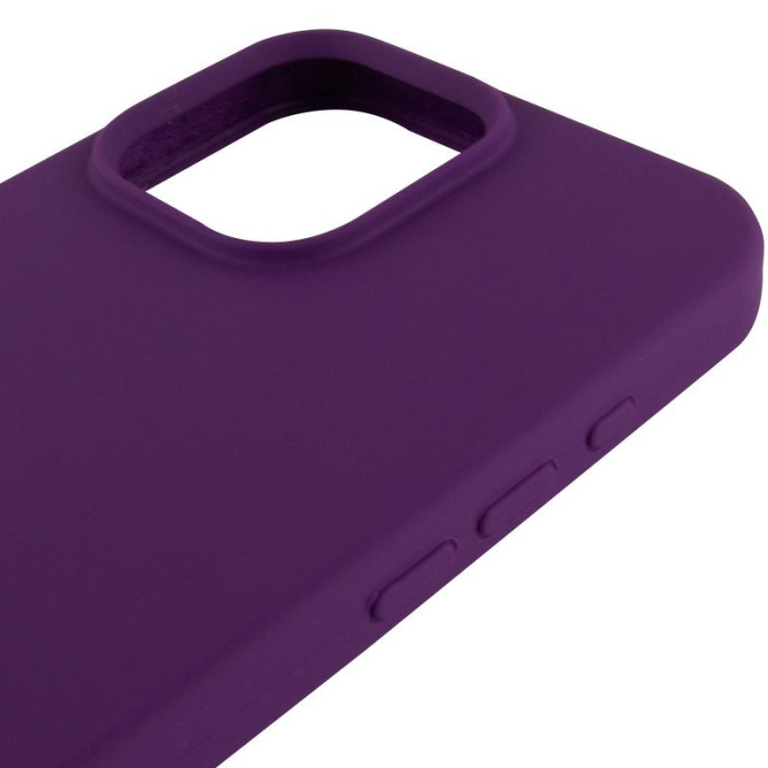 Чохол Silicone Case Full Protective (AA) для Apple iPhone 16 Pro Max (6.9') Фіолетовий/Amethyst