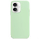 Чохол Silicone Case Full Protective (AA) NO LOGO для Apple iPhone 16  Зелений/Pistachio