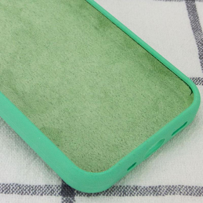 Чохол Silicone Case Full Protective (AA) NO LOGO для Apple iPhone 16  Зелений/Spearmint