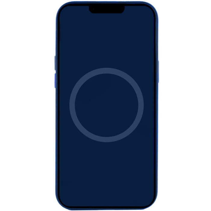 Чохол Silicone case (AAA) with Magsafe and Animation для Apple iPhone 15 Pro  Синій/Storm Blue