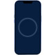 Чохол Silicone case (AAA) with Magsafe and Animation для Apple iPhone 15 Pro  Синій/Storm Blue