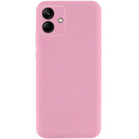 Чохол TPU GETMAN Liquid Silk Full Camera для Samsung Galaxy A06 Рожевий/Pink
