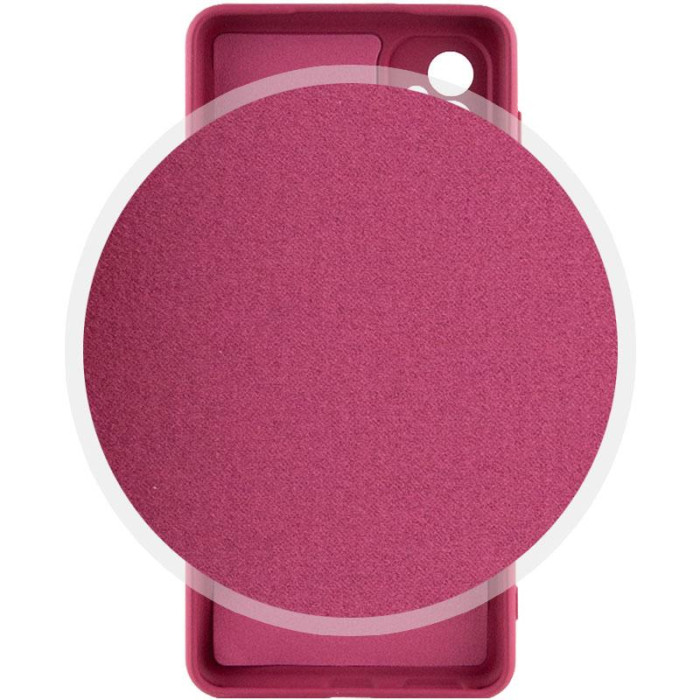 Чохол TPU GETMAN Liquid Silk Full Camera для Samsung Galaxy A15 4G/5G/M15 5G Бордовий/Marsala