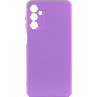 Чохол TPU GETMAN Liquid Silk Full Camera для Samsung Galaxy A24 4G Фіолетовий/Purple  (ITS-L-00000073786_14)