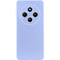 Чохол TPU GETMAN Liquid Silk Full Camera для Xiaomi Redmi 14C/Poco C75 Бузковий/Light purple