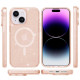 Чохол TPU Galaxy Sparkle (MagFit) для Apple iPhone 15 Plus Gold+Glitter  (ITS-L-00000066253_3)