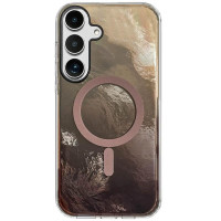 Чохол TPU Shiny Mountain (MagFit) для Samsung Galaxy S25 FE Chocolate  (ITS-L-00000081436_2)