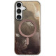 Чохол TPU Shiny Mountain (MagFit) для Samsung Galaxy S25 FE Chocolate