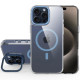 Чохол TPU Space Case Apex with MagSafe для Apple iPhone 15 Pro Max Navy Blue