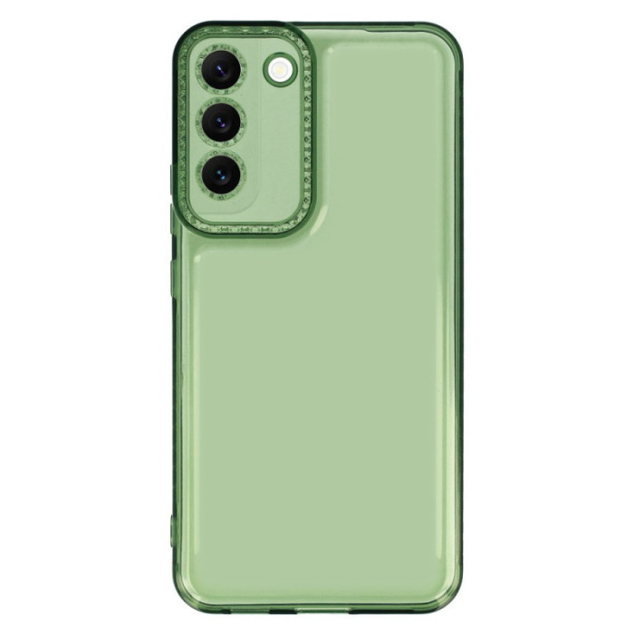 Чохол TPU Starfall Clear для Samsung Galaxy S22+ Зелений