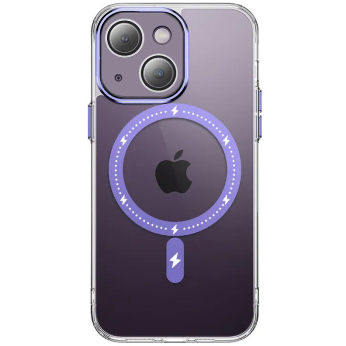 Чохол TPU+PC Colorful with MagSafe для Apple iPhone 14