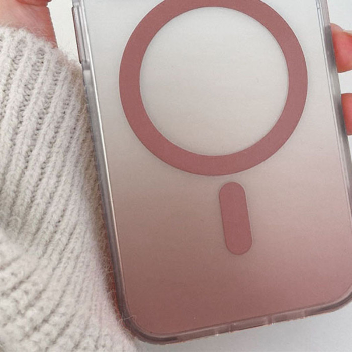 Чехол TPU+PC Shadow with MagSafe для Apple iPhone 16 