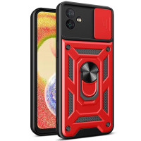 Чохол Ummi Camshield Serge Ring для Samsung Galaxy A06 Червоний/Red  (ITS-L-00000080752_4)