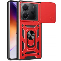 Чохол Ummi Camshield Serge Ring для Xiaomi Redmi Note 14 4G (Europe version) Червоний/Red  (ITS-L-00000080732_4)