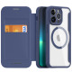 Чохол-книжка Dux Ducis Skin X Pro with MagSafe для Apple iPhone 15 Pro  Blue  (ITS-L-00000065151_2)