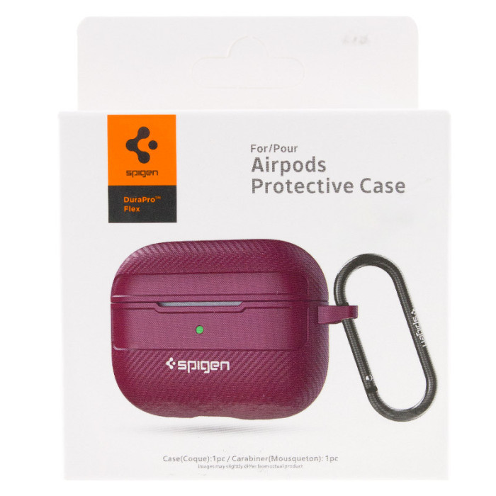 Футляр SGP Shockproof для навушників Airpods Pro 2/Pro Plum