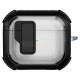 Футляр протиударний Locking Button для навушників Airpods 3 Black
