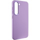 Шкіряний чохол Bonbon Leather Metal Style для Samsung Galaxy S23 Бузковий/Dasheen