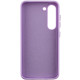 Шкіряний чохол Bonbon Leather Metal Style для Samsung Galaxy S23 Бузковий/Dasheen