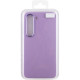Шкіряний чохол Bonbon Leather Metal Style для Samsung Galaxy S23 Бузковий/Dasheen