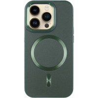 Шкіряний чохол SnapCase with MagSafe для Apple iPhone 16 Pro Max (6.9') Green  (ITS-L-00000075481_5)