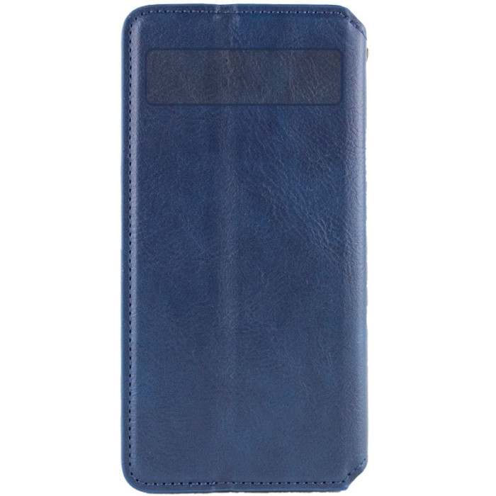 Шкіряний чохол-книжка GETMAN Cubic (PU) для Google Pixel 6a Синій  (ITS-L-00000066224_5)