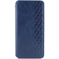 Шкіряний чохол-книжка GETMAN Cubic (PU) для Samsung Galaxy A14 4G/5G Синій  (ITS-L-00000063407_5)