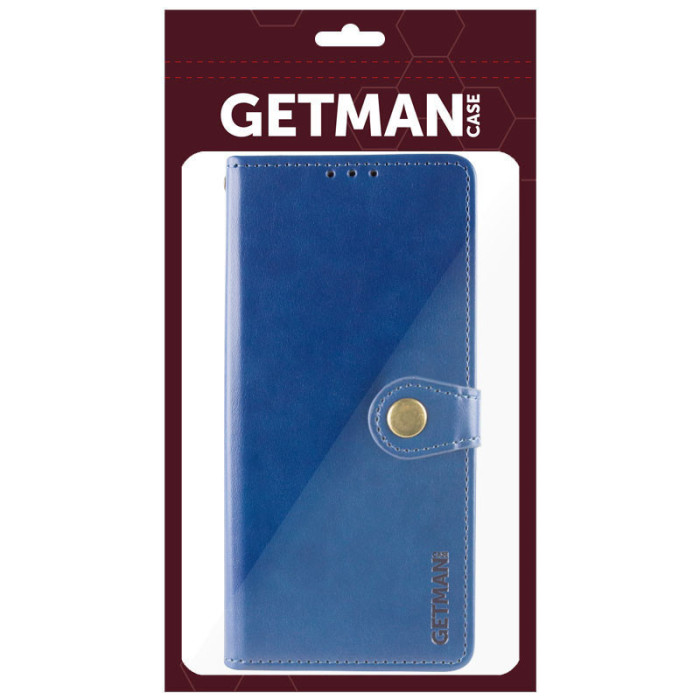 Шкіряний чохол-книжка GETMAN Gallant (PU) для Samsung Galaxy A36 5G/A56 5G Синій
