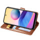 Шкіряний чохол-книжка GETMAN Gallant (PU) для Samsung Galaxy M34 5G Коричневий