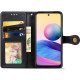 Шкіряний чохол-книжка GETMAN Gallant (PU) для Xiaomi Redmi 14C/Poco C75 Чорний
