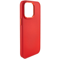 TPU чохол Bonbon Metal Style для Apple iPhone 14 Pro  Червоний/Red  (ITS-L-00000057125_6)