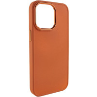TPU чохол Bonbon Metal Style для Apple iPhone 14 Pro  Помаранчевий/Papaya  (ITS-L-00000057125_7)