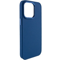 TPU чохол Bonbon Metal Style для Apple iPhone 14 Pro  Синій/Cosmos blue  (ITS-L-00000057125_9)