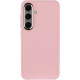 TPU чохол Bonbon Metal Style для Samsung Galaxy S23 Рожевий/Light pink