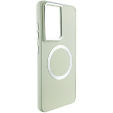 TPU чохол Bonbon Metal Style з Magnetic Fit для Samsung Galaxy S23 Ultra Білий/White