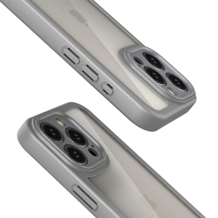 TPU чехол Transparent + Colour 1,5mm для Apple iPhone 14 Pro 