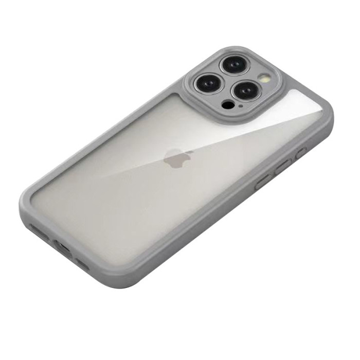 TPU чехол Transparent + Colour 1,5mm для Apple iPhone 14 Pro 