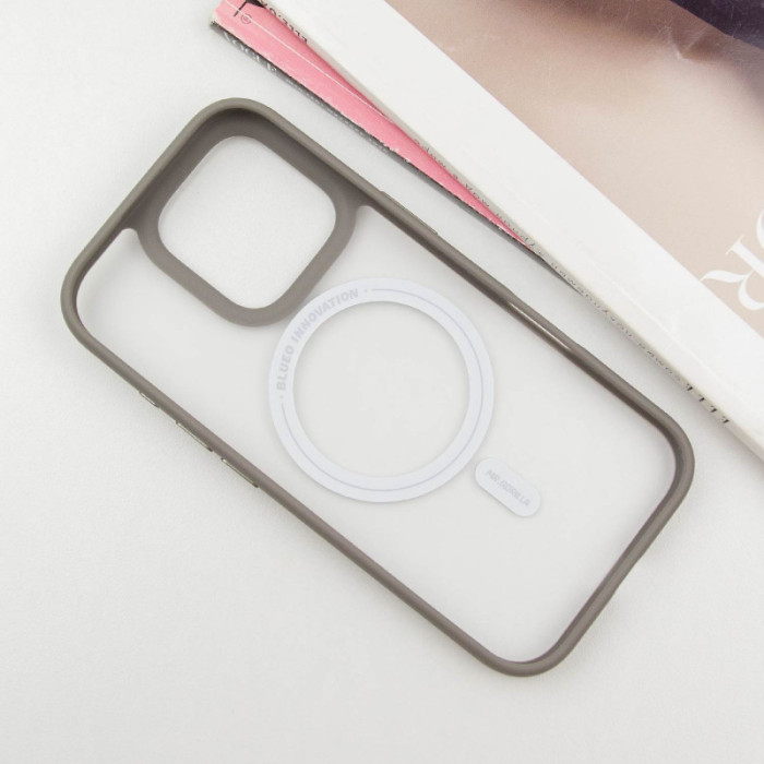 TPU+PC чехол Blueo Skin Friendly Frosted with MagSafe для Apple iPhone 16 Pro (6.3')