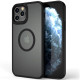 TPU+PC чохол Metal Buttons with MagSafe для Apple iPhone 13 Pro Max Чорний/Black  (ITS-L-00000054126_2)