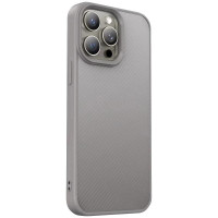 TPU чохол Carbon Protective with Magsafe для Apple iPhone 14 Pro Max Grey  (ITS-L-00000082020_3)