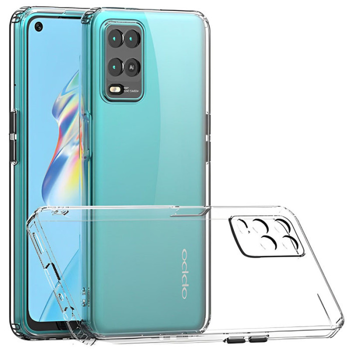 TPU чохол Epik Transparent 1,5mm Full Camera для Oppo A54 4G Безбарвний (прозорий)