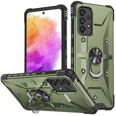 Ударостійкий чохол Pathfinder Ring для Samsung Galaxy A13 4G/A23 4G/M13 4G/M23 5G/A04s Зелений/Army Green  (ITS-L-00000057423_2)