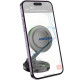Автотримач Hoco H61 Show folding ring magnetic (dashboard) Black/Metal gray