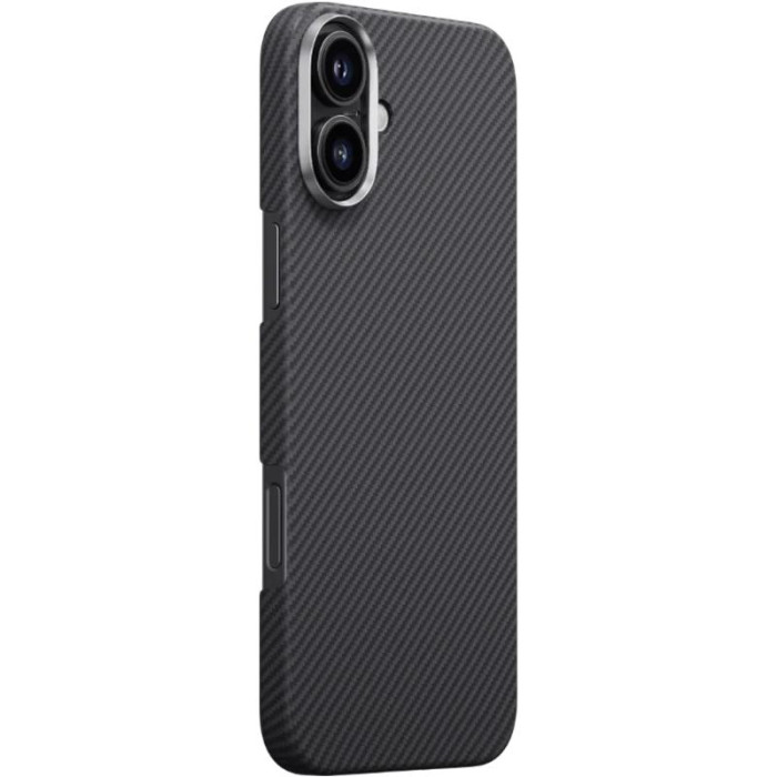 Чохол PC Carbon Protection Slim with MagSafe для Apple iPhone 17 (6.3') Black