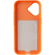 Чохол PC TechWoven Hybrid with MagSafe для Apple iPhone 17 (6.3') Orange/Brown