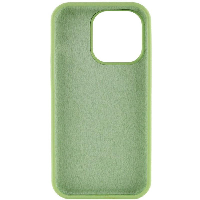 Чохол Silicone Case Full Protective (AA) NO LOGO для Apple iPhone 13 Pro  М'ятний/Mint