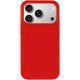 Чохол Silicone Case Full Protective (AA) NO LOGO для Apple iPhone 17 Pro Max (6.9') Червоний/Red
